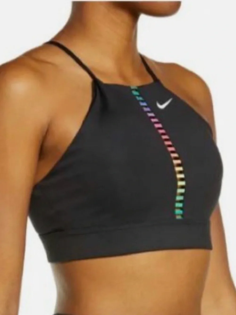 Nike Dri-FIT Indy Rainbow Ladder Sports Bra